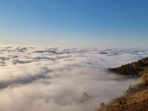 Trabzon’da Yaylalardan Bulut Denizi Manzaraları