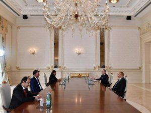 Çevre, Şehircilik Ve İ̇klim Değişikliği Bakanı Kurum, Aliyev Tarafından Kabul Edildi