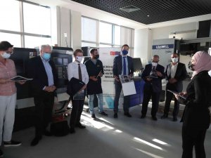 Avrupa Birliği Delegasyonundan Hkü’ye Proje Ziyareti