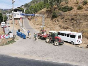 Nazilli Belediyesi, Işıklar’da Yol Çalışması Gerçekleştirdi