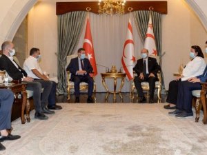 Başkan Ekrem Yavaş, Kktc Cumhurbaşkanı Ersin Tatar’ı Ziyaret Etti