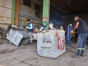 Tarsus’ta Çöp Konteynerleri Yenileniyor