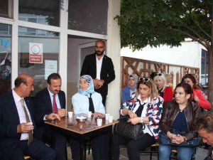 İ̇yi̇ Parti Genel Başkan Yardımcısı Ağıralioğlu, Erzurum’da Esnafın Sorunlarını Dinledi