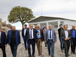 Başkan Çerçi Pelitalan Ve Maldan’da Yatırımları İnceledi