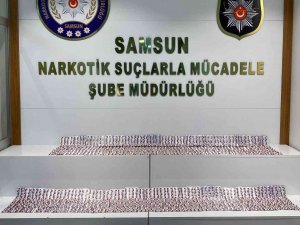Samsun’da 5 Bin 740 Adet Uyuşturucu Hap Ele Geçirildi