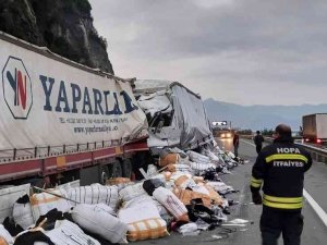 Artvin’de Tır Kazası: 1 Yaralı