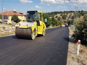 Yozgat’ta 32 Kilometrelik Köy Yolu Bsk Asfalt İle Kaplandı