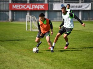Bursaspor, Boluspor Maçının Taktik Antrenmanını Yaptı