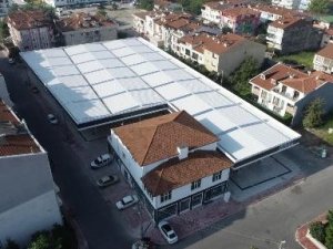 100 Günde Tamamlanan Kapalı Pazar Yeri’nin Açılışı Gerçekleştirildi