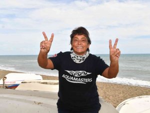 Nesrin Olgun Arslan, Mersin’de Yüzme Maratonuna Katılıyor