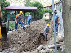 İ̇bradı’da Yağmur Suyu Çalışması