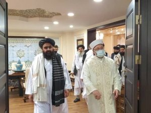 Diyanet İ̇şleri Başkanı Erbaş, Taliban Heyetini Ağırladı