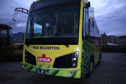 Rize'de Bayramda Otobüsler Ücretsiz