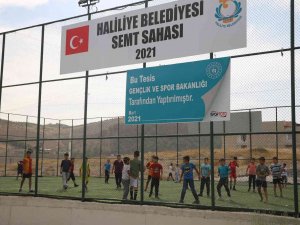 Haliliye’de Semt Sahaları Gençlerin Yeni Spor Adresi
