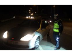 Giresun Polisinden Yorgun Sürücülere Zorunlu Çay Molası