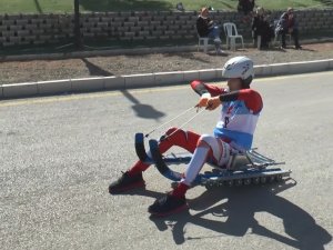 Tekerlekli Kızaklarla Kıyasıya Yarış