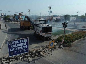 Elazığ Bulvarı-araştırma Hastanesi Bağlantı Yolu Yenileniyor