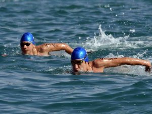 Mersin’de İlk Kez Yüzme Maratonu Düzenlendi
