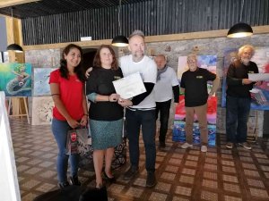 Güzel Sanatlar Fakültesi Dekanı Prof. Tüzün, Uluslararası Sanat Sempozyumu Gırıh 2021’e Katıldı