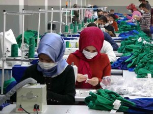 Muş’ta Tekstil Kent Açıldı, Gençler İşbaşı Yaptı