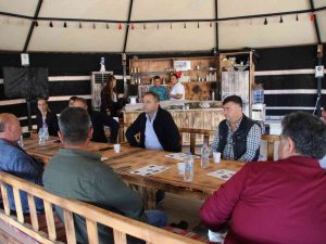 Muhtarlara ‘’Akıllı Atık Toplama Sistemi’’ Sunumu Yapıldı