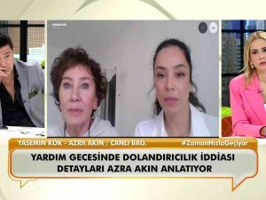 Azra Akın Ödül Törenindeki Dolandırıcılık Olayını Anlattı