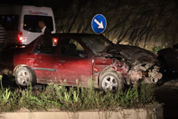 Sakarya'da trafik kazası 12 yaralı
