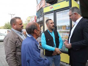Kuş, Esnaf Ve Vatandaş Ziyaretlerini Sürdürüyor