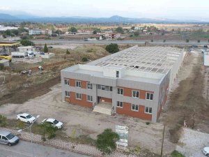 Kırkağaç’ta İtfaiye Ve Şantiye Binası Hizmete Hazırlanıyor