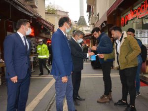 Kaymakam Işık’tan Denetim: “Pandemi Bitmedi Dikkatli Olalım”