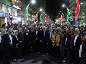 Bakan Soylu’ya Diyarbakır’da Sevgi Seli