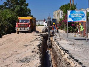 Çeşmeli Mahallesi Yeni Kanalizasyon Hattına Kavuşuyor