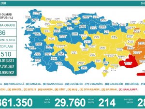 Son 24 Saatte Korona Virüsten 214 Kişi Hayatını Kaybetti