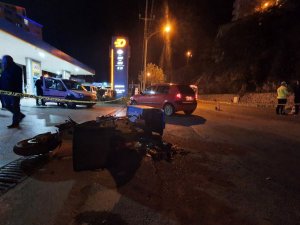 Otomobil İle Kurye Motoru Çarpıştı: 1 Ölü