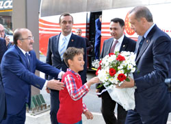 Cumhurbaşkanı Erdoğan’dan Trabzon Büyükşehir Belediyesi’ne Ziyaret