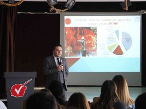 Başkan İ̇nal Öğrencilere İtfaiyeciliği Anlattı