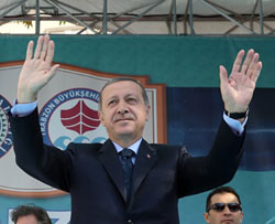 Cumhurbaşkanı Erdoğan Trabzon'da konuşuyor