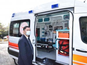 Sındırgı 112 Acil Sağlık İ̇stasyonuna Yeni Ambulans