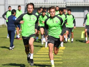 Bursaspor’da Balıkesirspor Maçının Taktik Antrenmanı Yapıldı