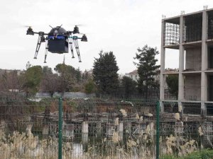 Gaziantep’te Haşerelere Havadan Müdahale