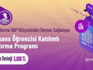 Omü’den Proje Üreten Lisans Öğrencilerine Maddi Destek