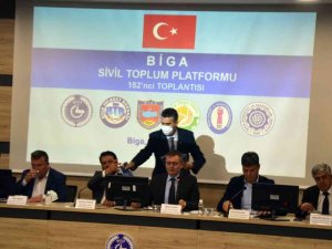 Biga´da 152.stp Toplantısı Yapıldı