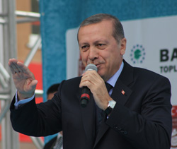 Cumhurbaşkanı Erdoğan’ı Gülümseten Afiş