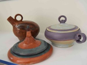 Çamuru Sanat Eserine Dönüştürüyorlar