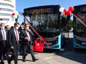 Samsun’da Ulaşım Filosuna 30 Yeni Otobüs