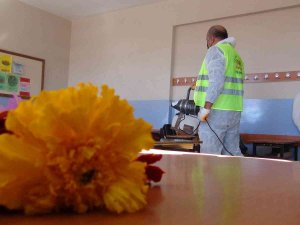 İ̇pekyolu Belediyesi Eğitim Yuvalarını Korona Virüse Karşı Koruyor