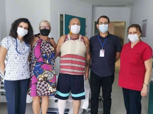 İ̇ngiliz Hastadan Eğitim Araştırma Hastanesi’ne Teşekkür Ziyareti