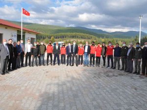 Kaymakam Arslanköylü’den ‘Milli Takım Kampı’na Ziyaret