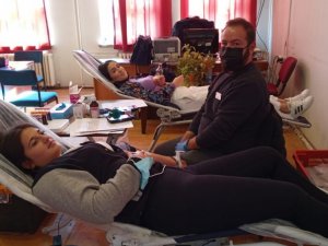 Altıntaş Myo’da Kan Bağışı Kampanyası