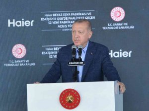 Cumhurbaşkanı Erdoğan 52 Fabrikanın Açılışını Gerçekleştirdi